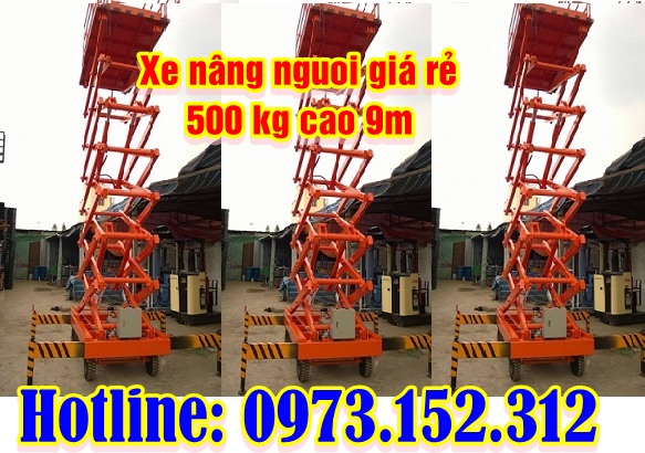 Thang nâng người model SJY0.5 - 09 chính hãng Noveltek - Đài Loan